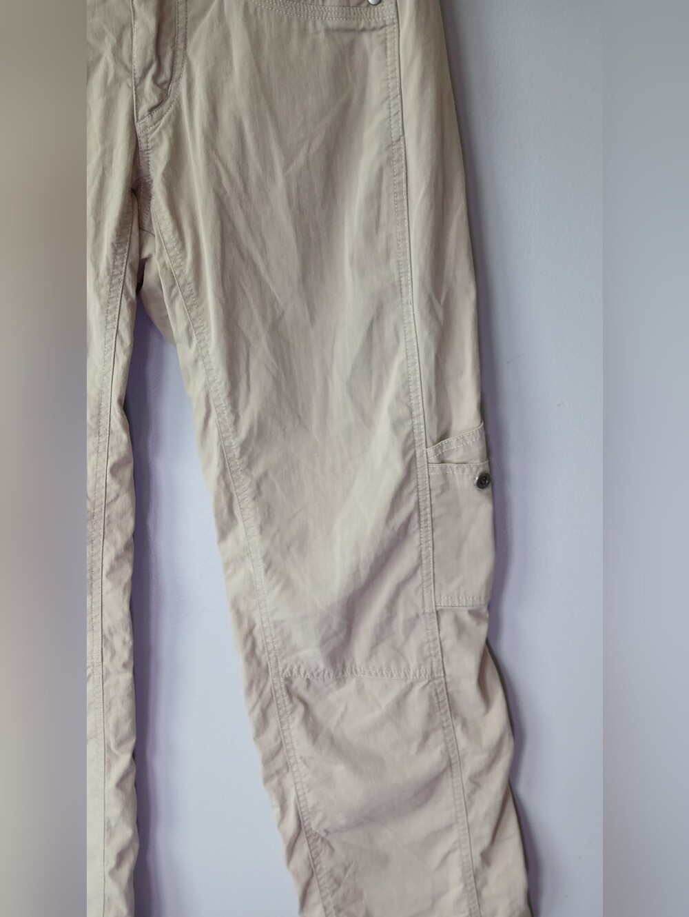 Kuhl Legendary Cargo Utility Hiking Pants Women's 6 Granola Girl Outdoor Camping - Picture 3 of 12